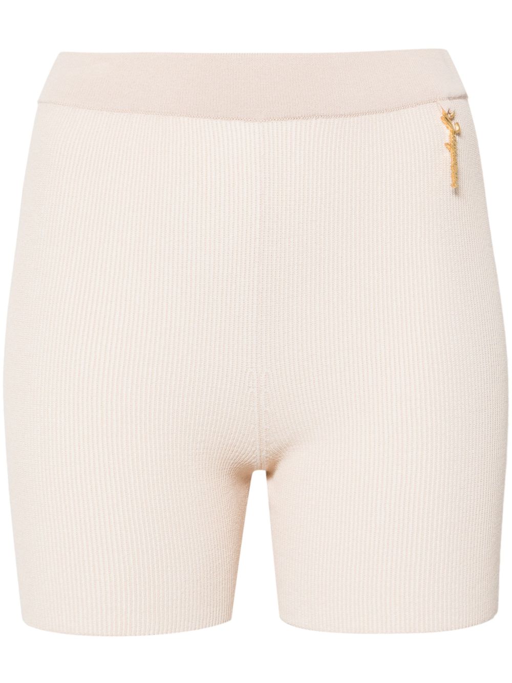 Jacquemus Pralu logo标牌迷你短裤 - 中性色