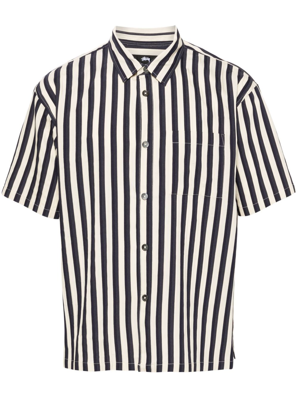 Stüssy Flat Bottom Stripe 衬衫 - 中性色