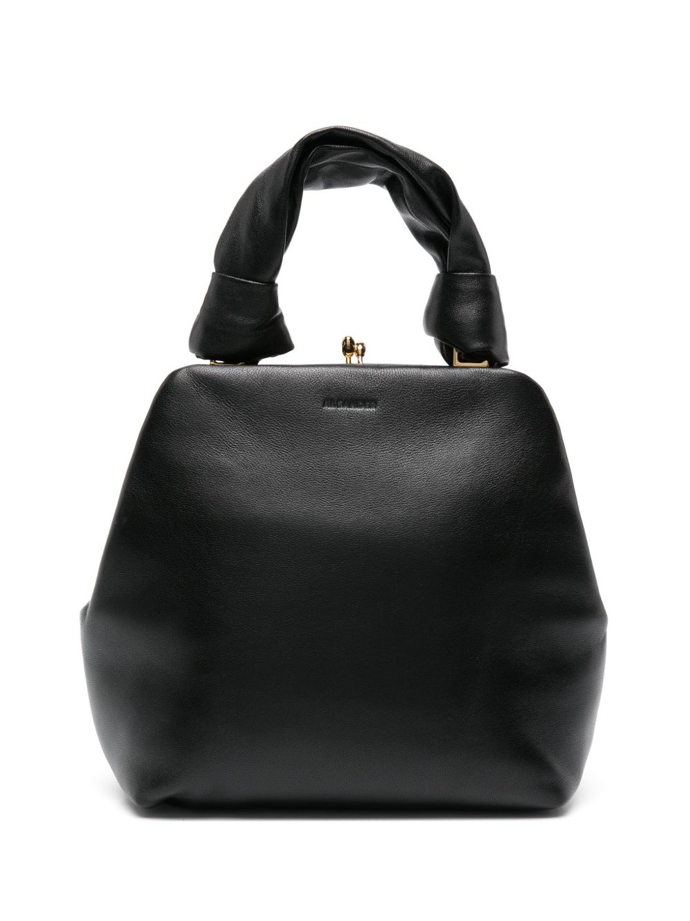 Jil Sander Goji Square 小号手提包 - 黑色