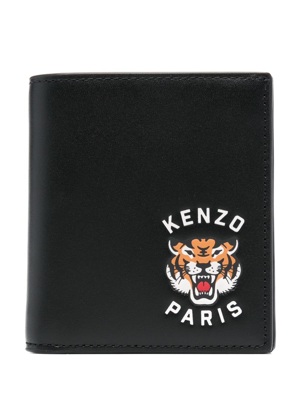 Kenzo Kenzo Varsity 迷你皮质钱包 - 黑色