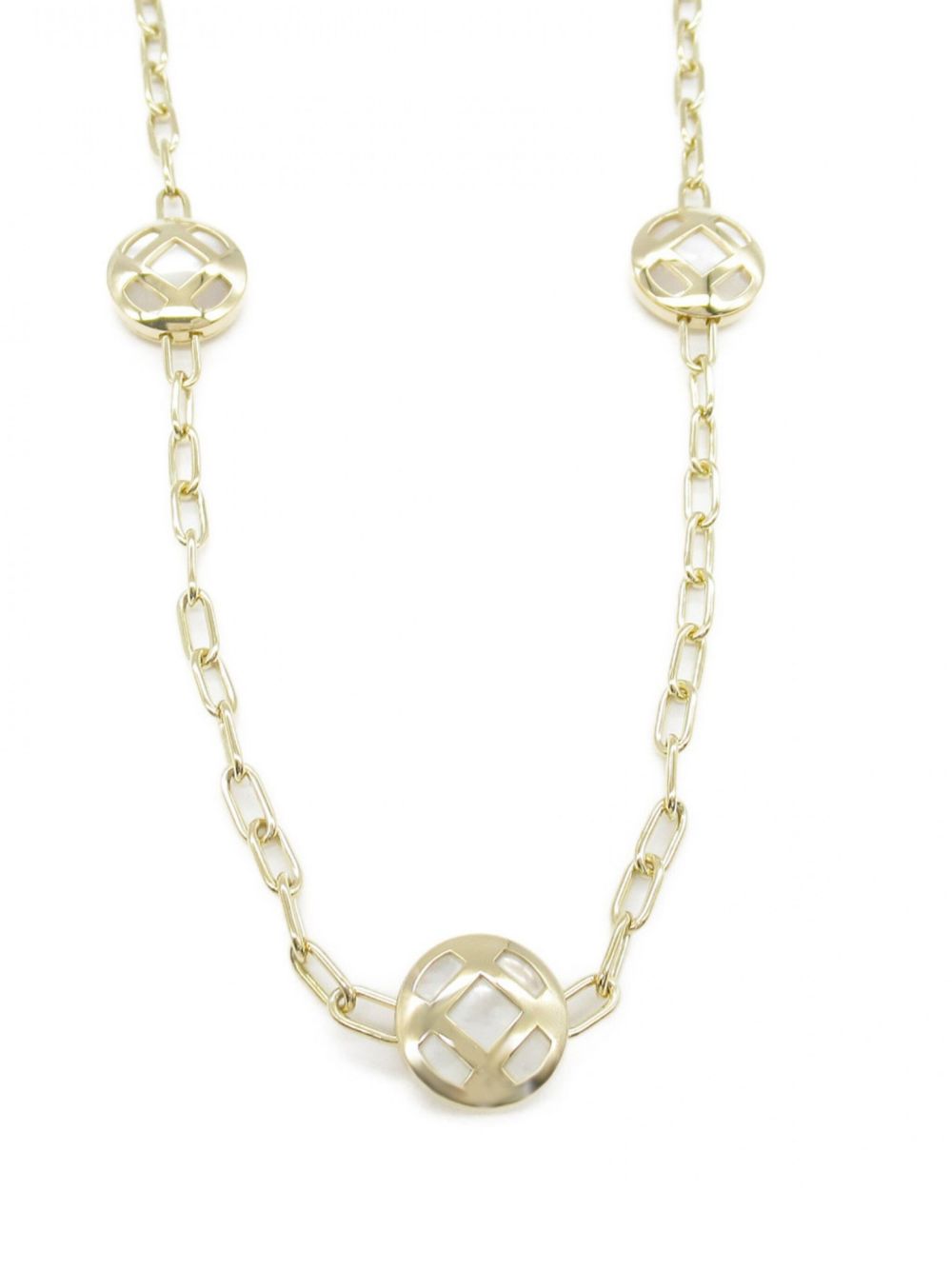 Cartier 18K黄金 Pasha 贝壳项链（2010年代典藏款） - 金色
