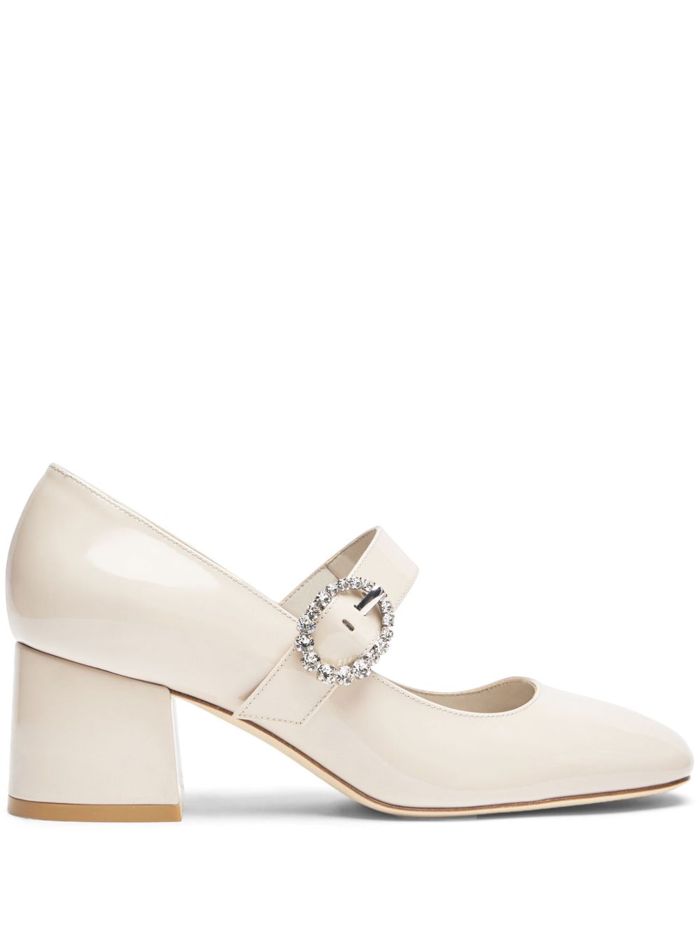 Stuart Weitzman Sloane 中跟鞋（6厘米） - 白色