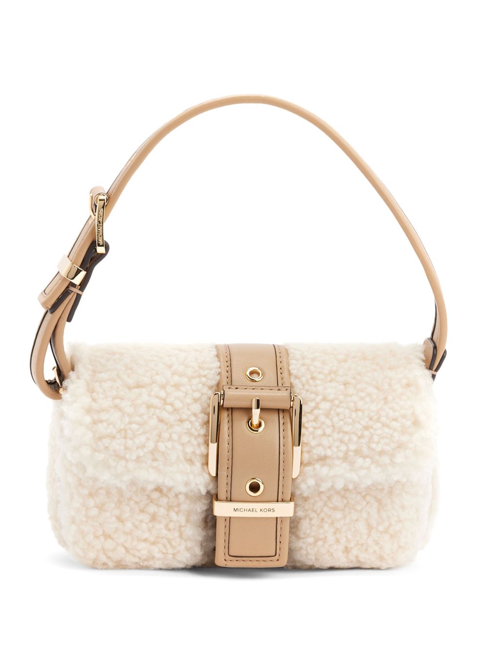 Michael Michael Kors 皮质单肩包 - 中性色