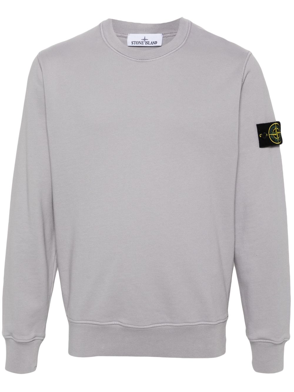 Stone Island 63051 罗盘棉卫衣 - 灰色