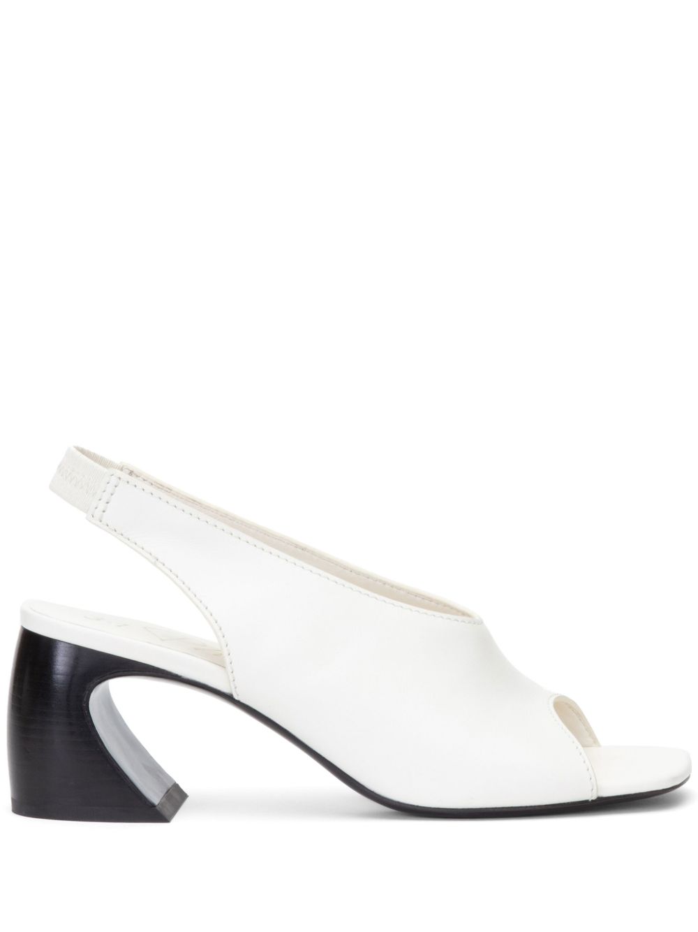 3.1 Phillip Lim ID 裹踝中跟凉鞋 - 白色