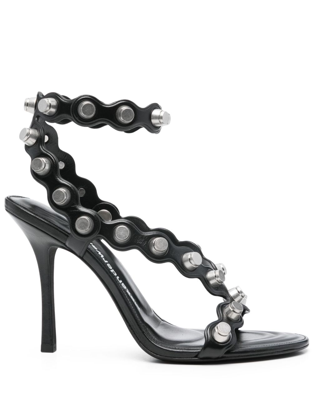 Alexander Wang Riot 高跟凉鞋（10.5厘米） - 黑色