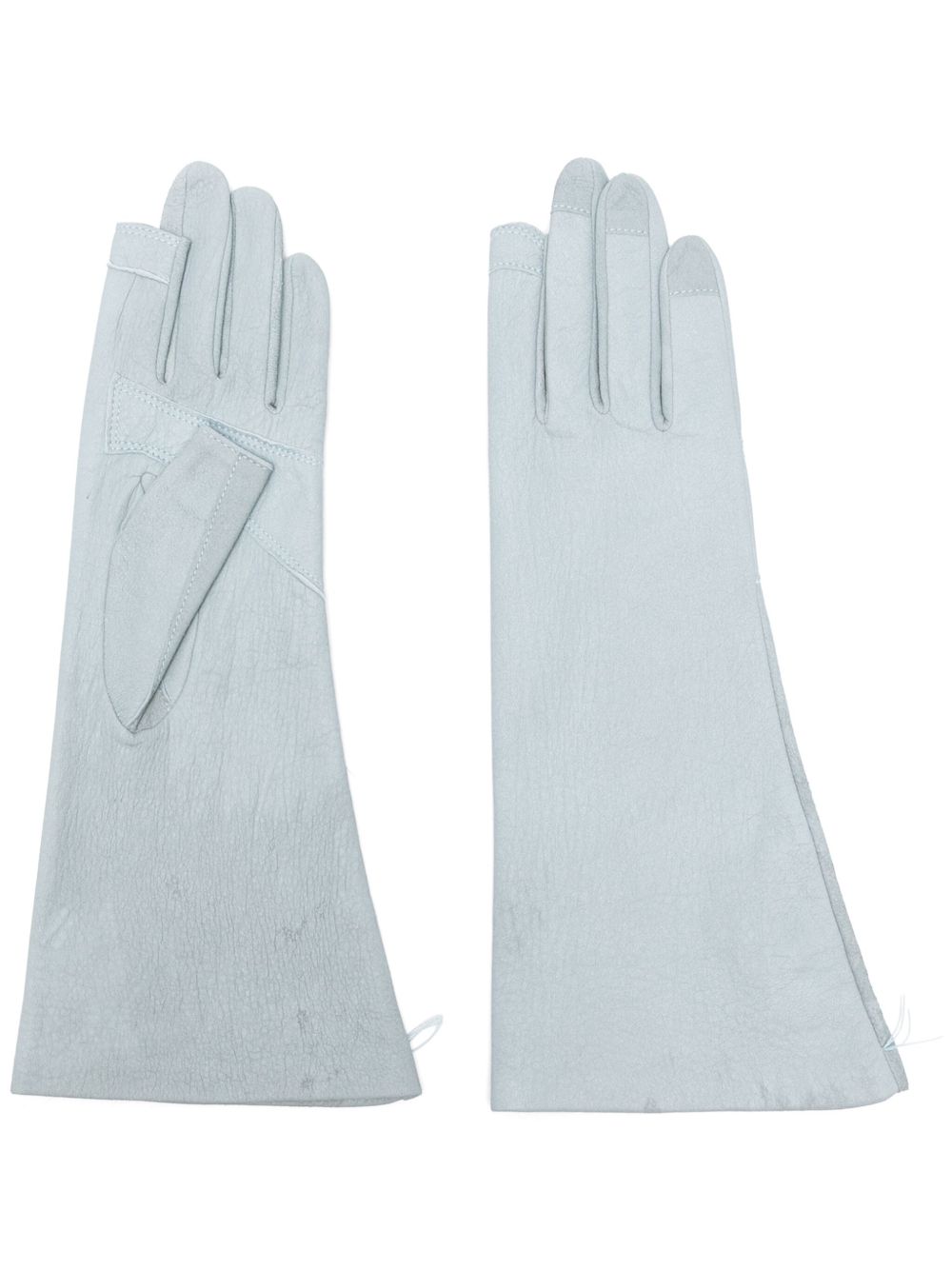 Rick Owens Bean Blister 手套 - 蓝色