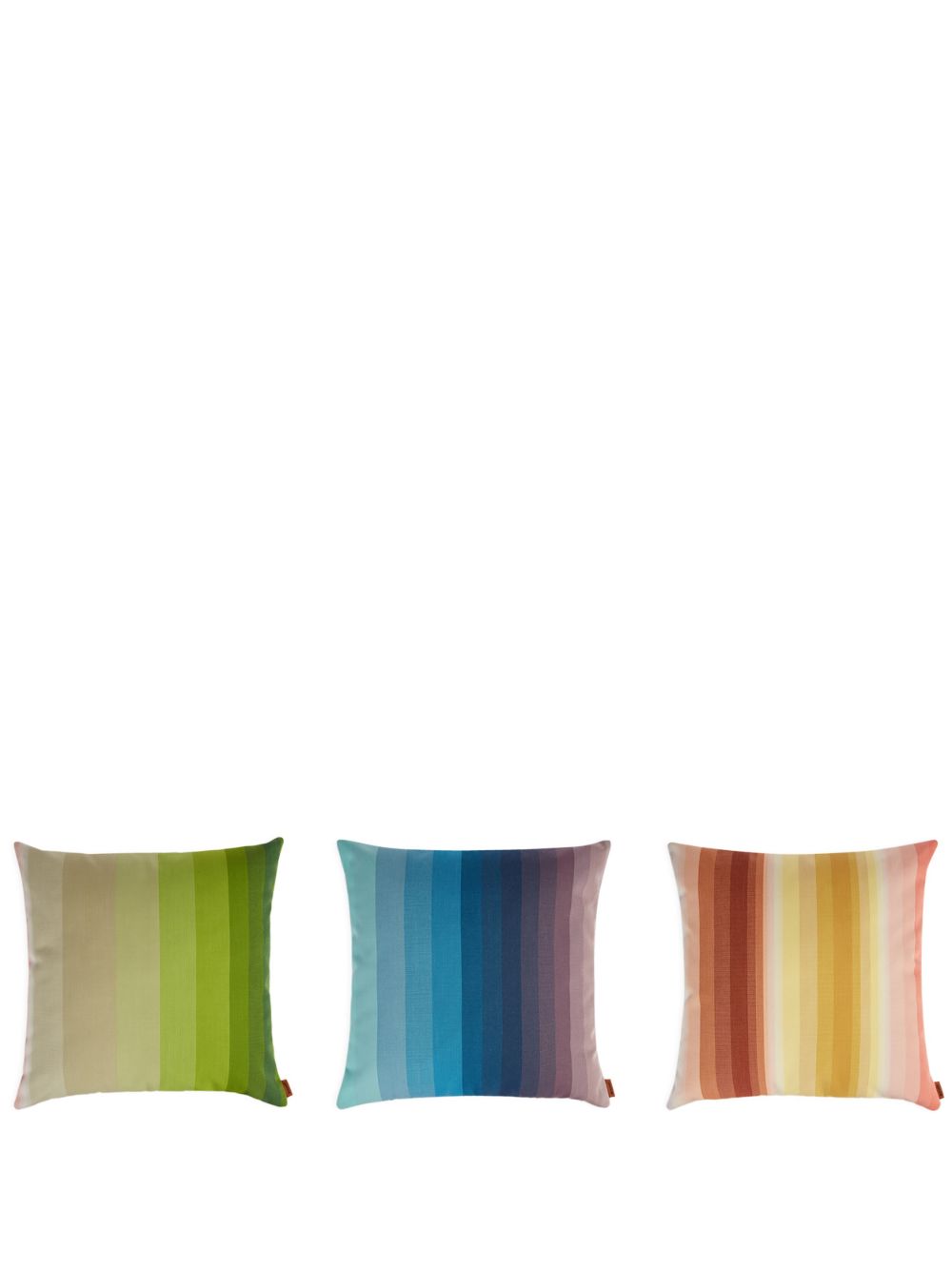Missoni Home Oceania logo吊牌抱枕套装 - 蓝色
