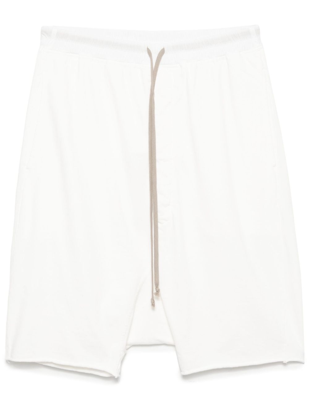 Rick Owens DRKSHDW Pods 抽绳棉短裤 - 中性色