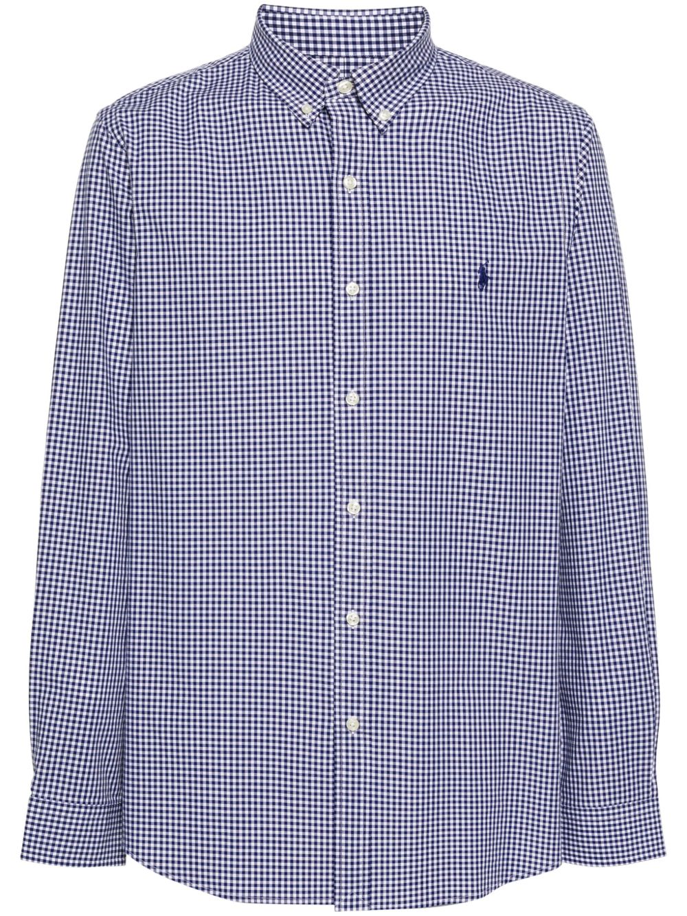 Polo Ralph Lauren 格纹棉衬衫 - 蓝色