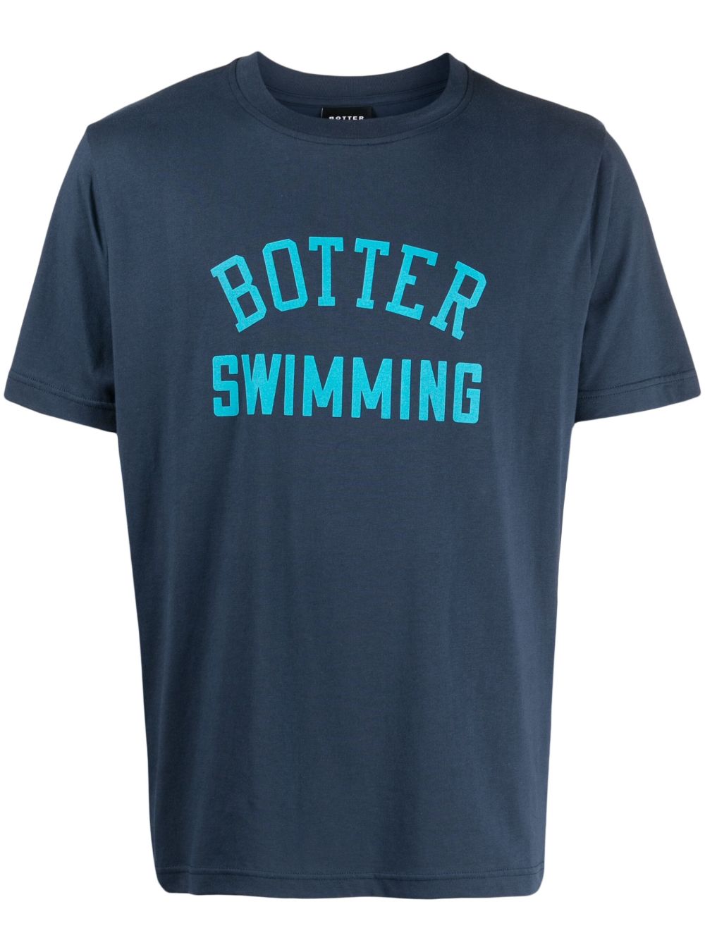 Botter 植绒logo卫衣 - 蓝色