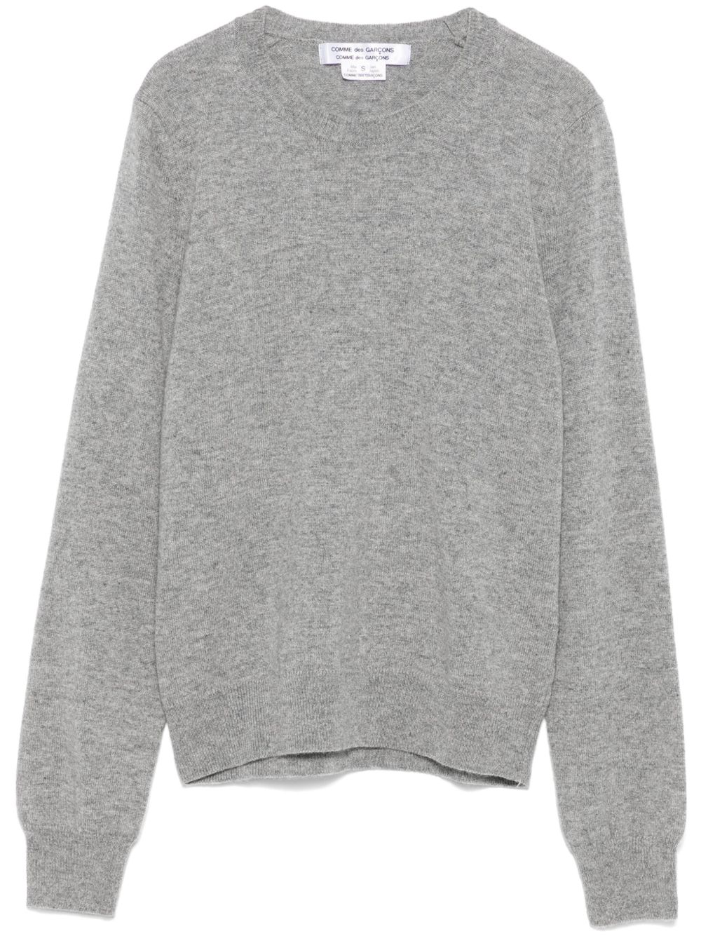 Comme Des Garçons Comme Des Garçons 羊绒毛衣 - 灰色