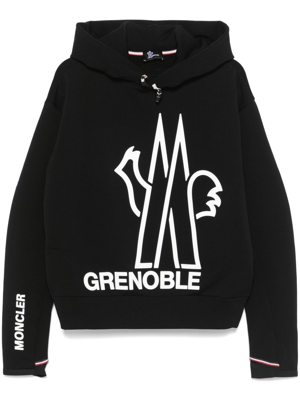 Moncler Grenoble Polartec® 连帽衫 - 黑色
