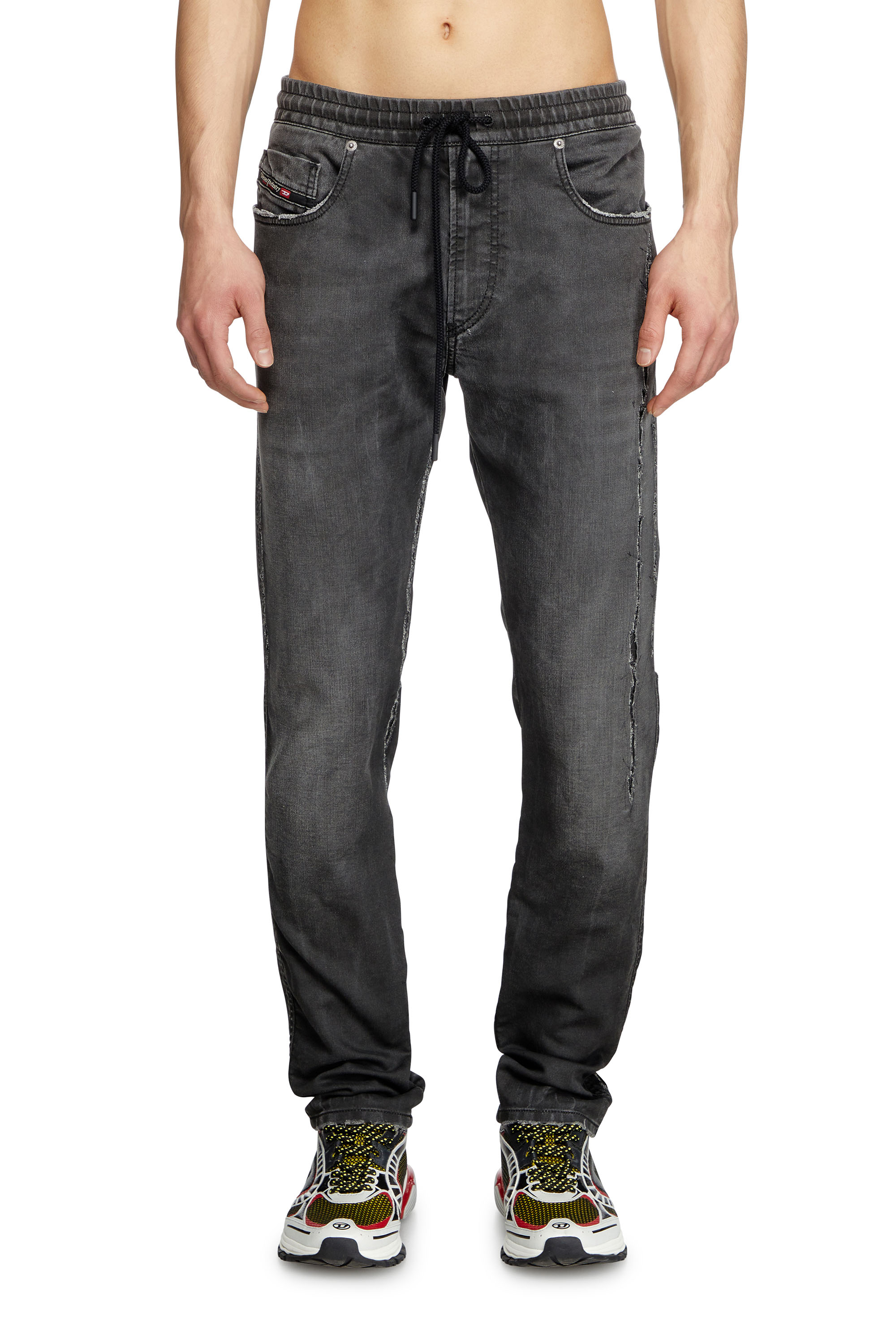 Diesel - Slim 2060 D-Strukt Joggjeans - Jeans - Man - Black