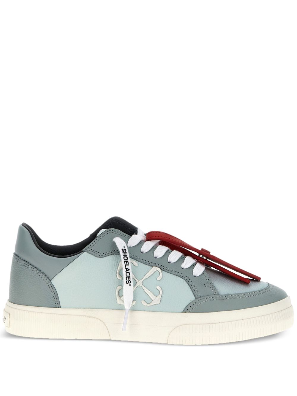 Off-White New Low Vulcanized 运动鞋 - 绿色
