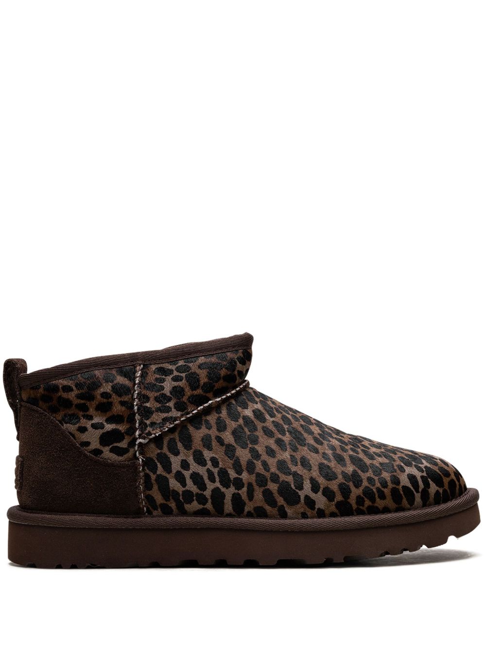 UGG Classic Ultra Mini 及踝靴 - 褐色