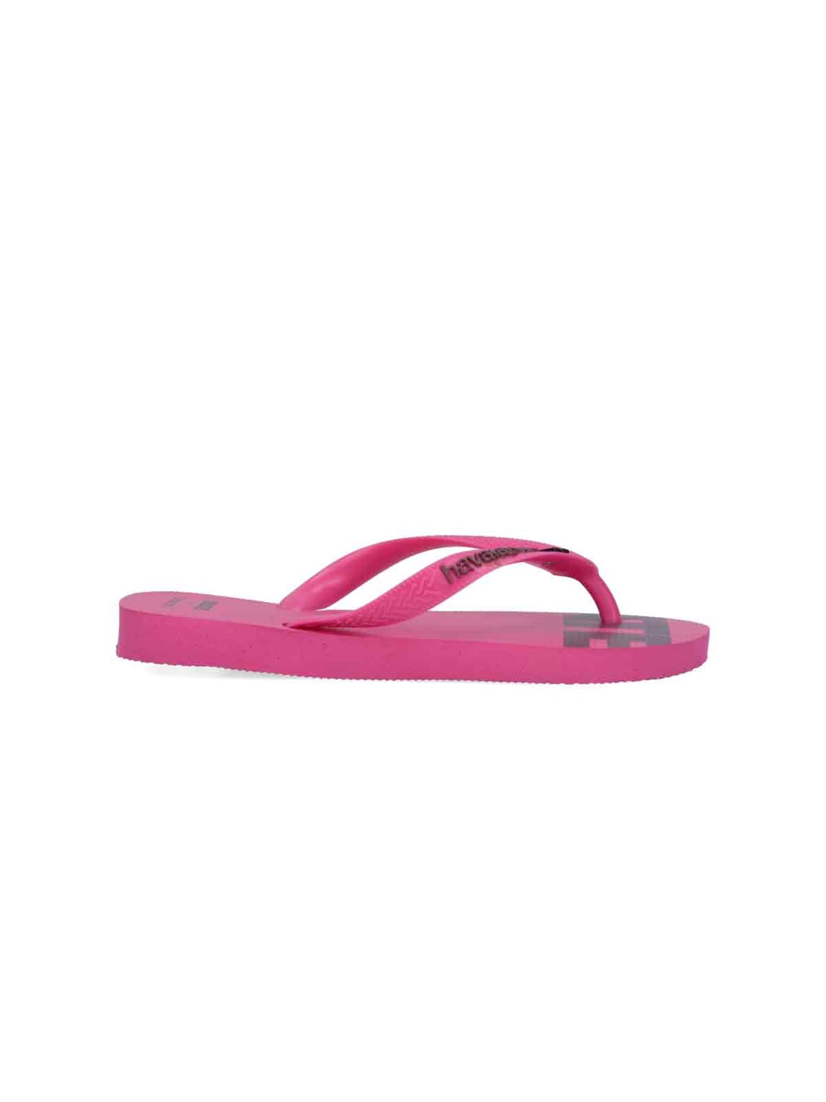 Rotate Birger Christensen X Havaianas Logo Slide