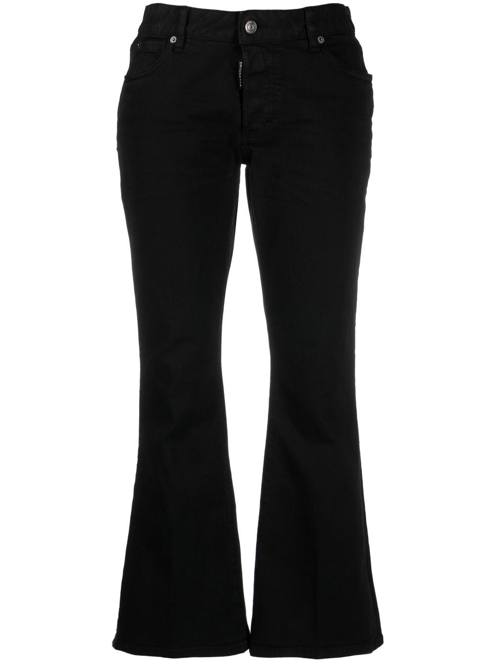 DSQUARED2 D2次方 Black Bull 喇叭牛仔裤 - 黑色