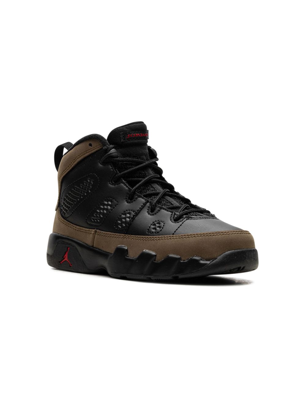 Jordan Kids Air Jordan 9 Olive 2024 运动鞋 - 黑色