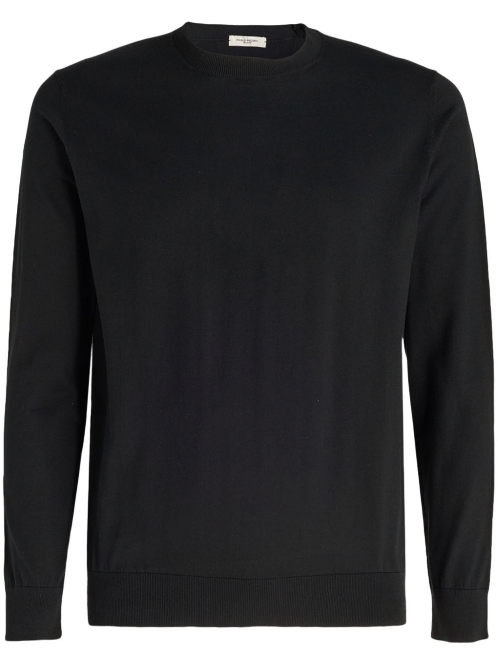 Paolo Pecora crewneck jumper - 黑色