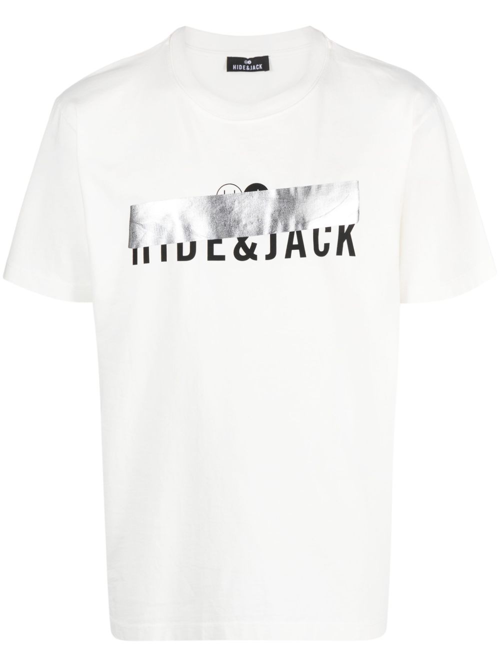 Hide&Jack logo印花T恤 - 白色