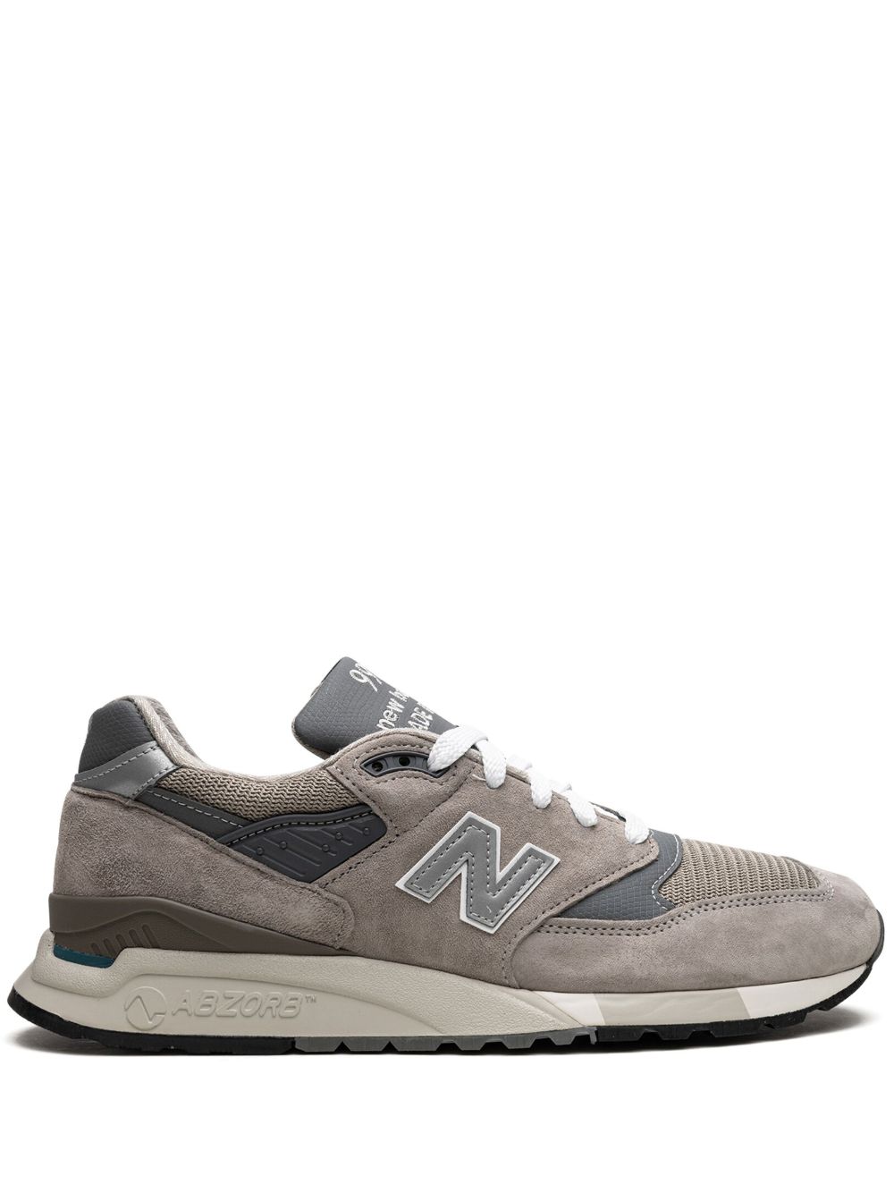 New Balance 998 Made In Usa Grey/Silver 运动鞋 - 中性色