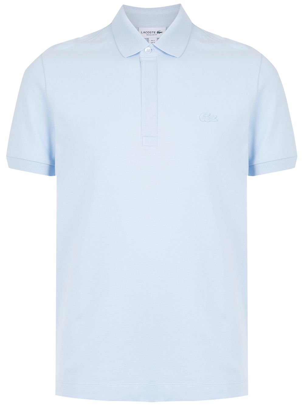 Lacoste 标贴短袖polo衫 - 蓝色