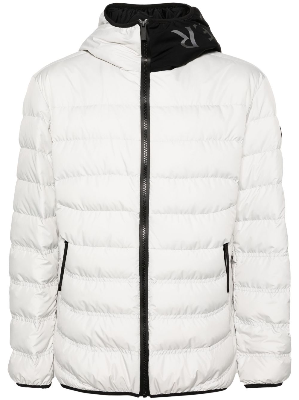 Moncler Vernasca 连帽羽绒夹克 - 灰色
