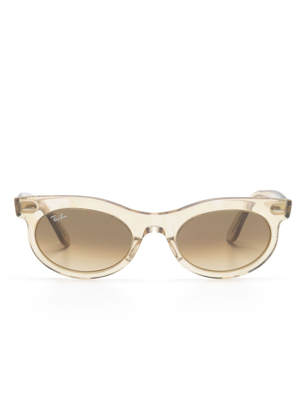 Ray-Ban Wayfarer 椭圆框太阳眼镜 - 中性色