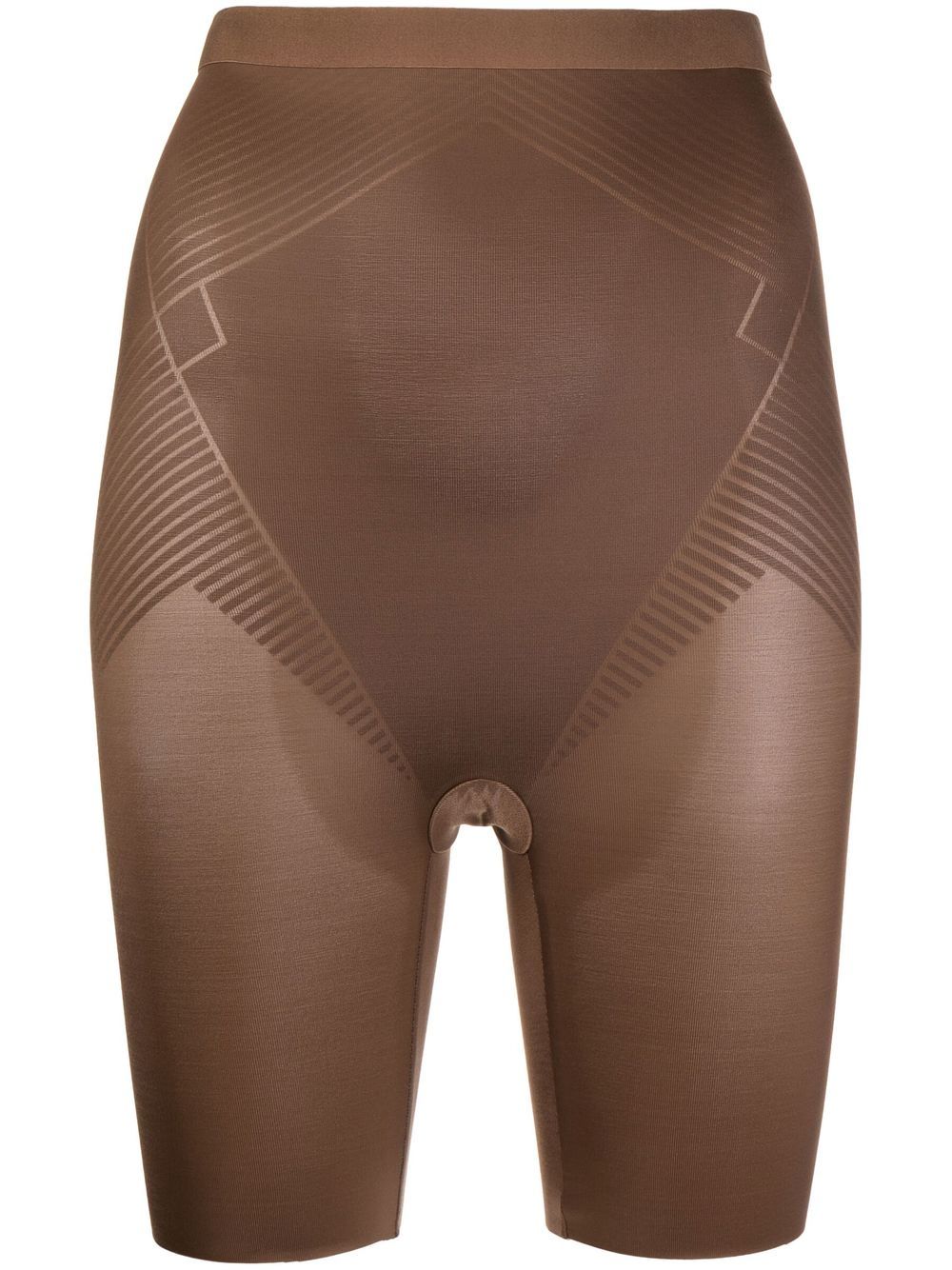 SPANX Thinstincts® 大腿中段长度短裤 - 褐色