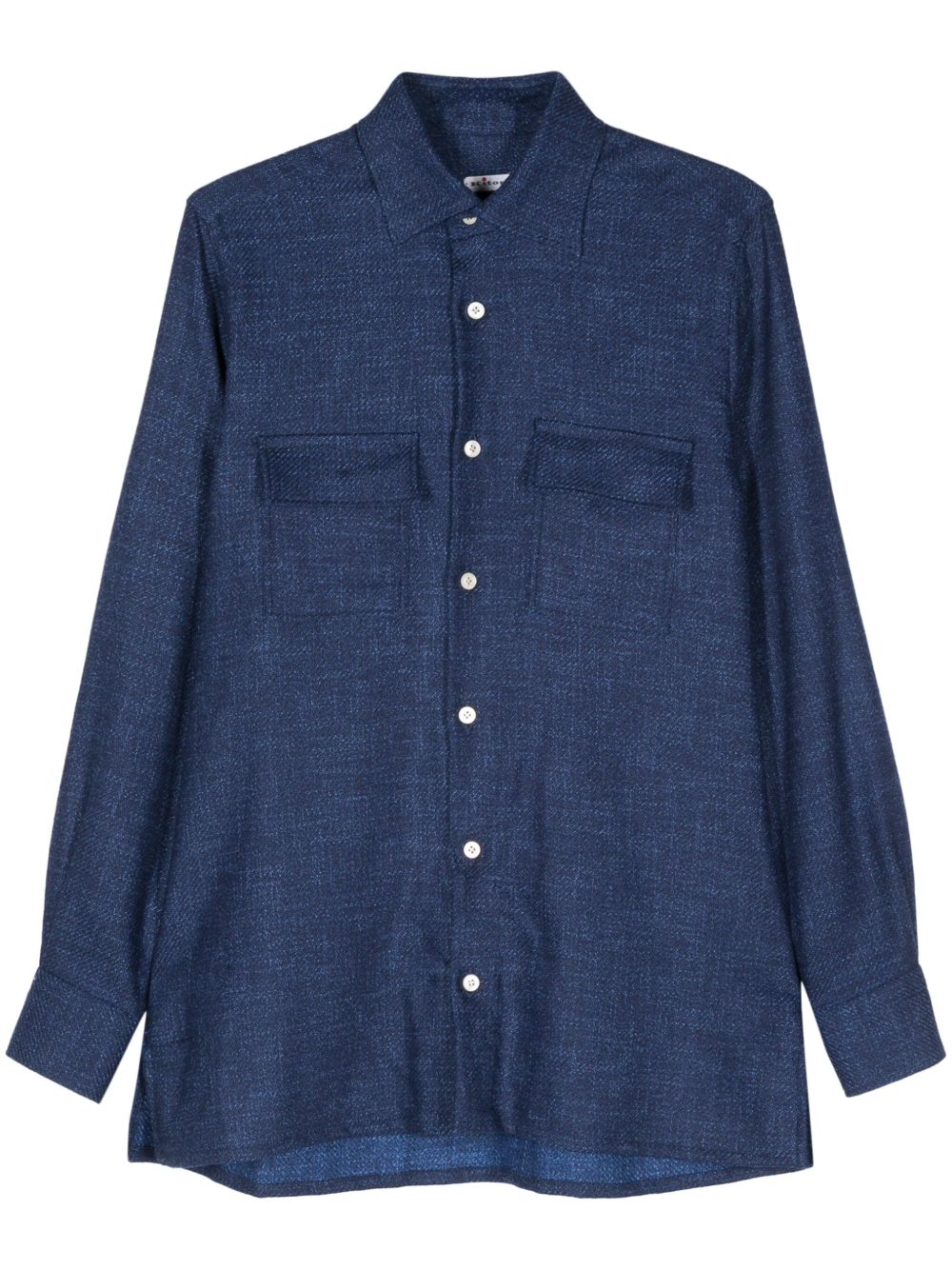 Kiton 长袖衬衫 - 蓝色