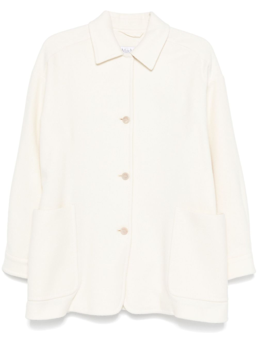 Max Mara 单排扣外套 - 白色