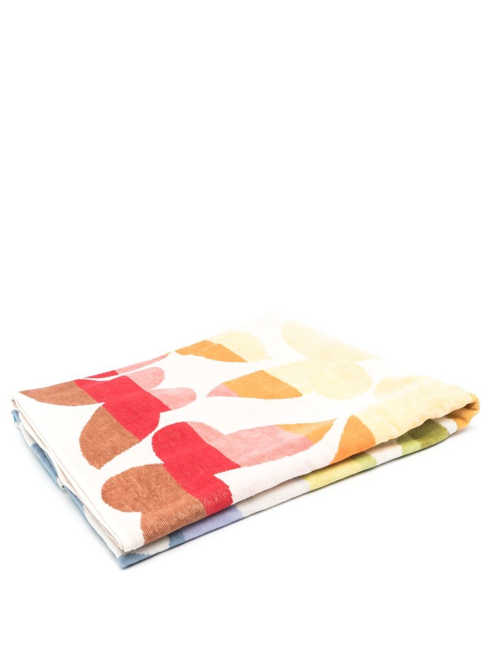 Missoni Home 蝴蝶印花棉沙滩毛巾 - 中性色