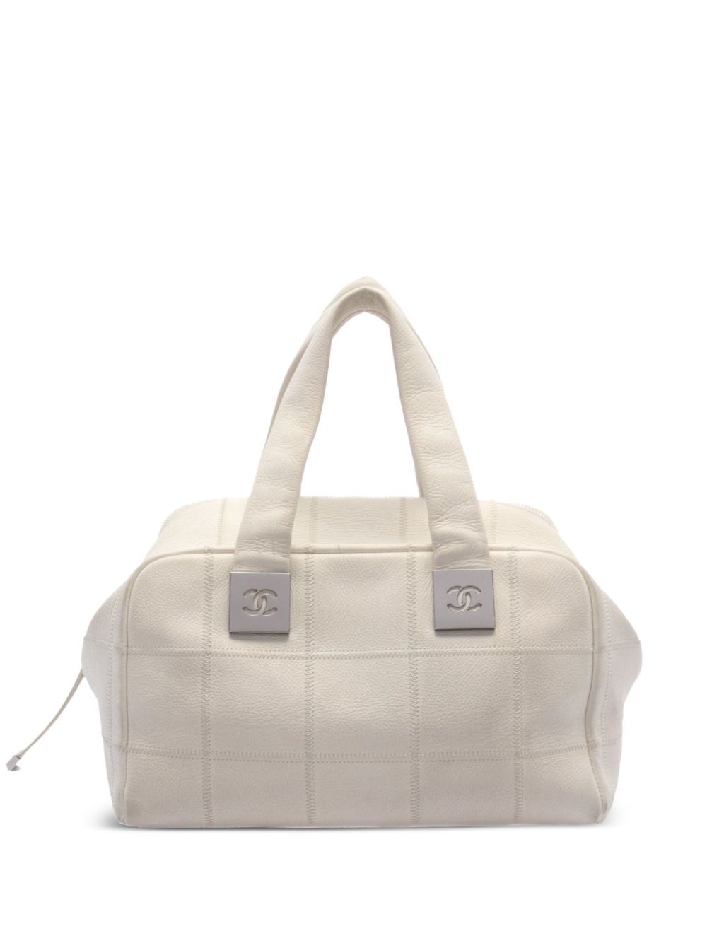 CHANEL Pre-Owned Boston 迷你手提包（2004-2005年典藏款） - 中性色