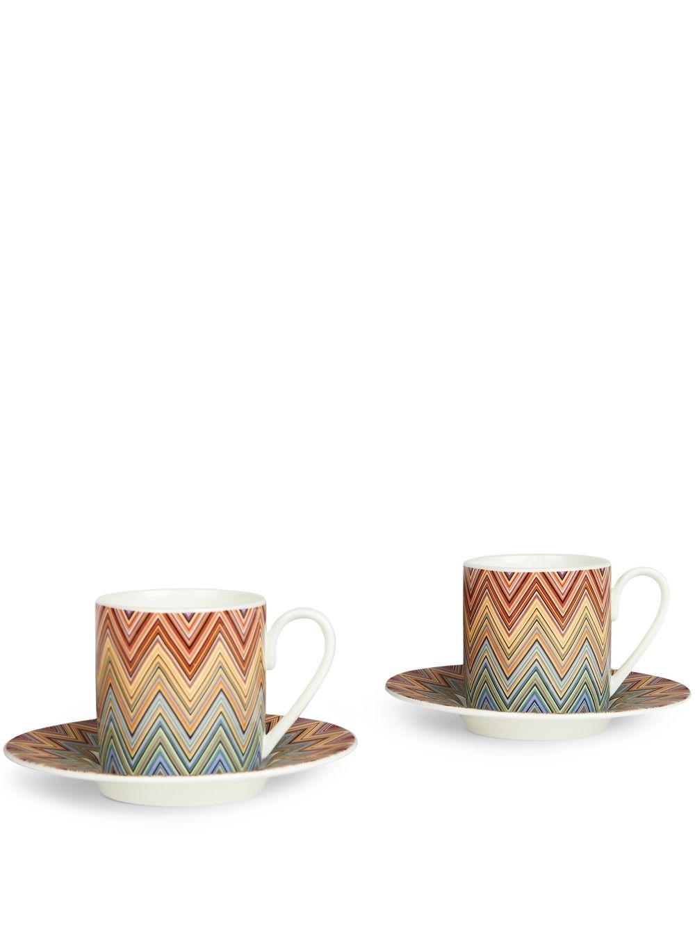 Missoni Home Zig Zag Jarris 咖啡杯套装 - 红色