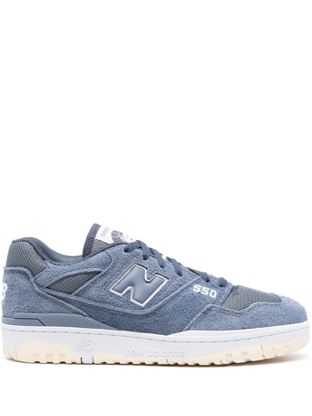 New Balance 550 绒面皮运动鞋 - 蓝色