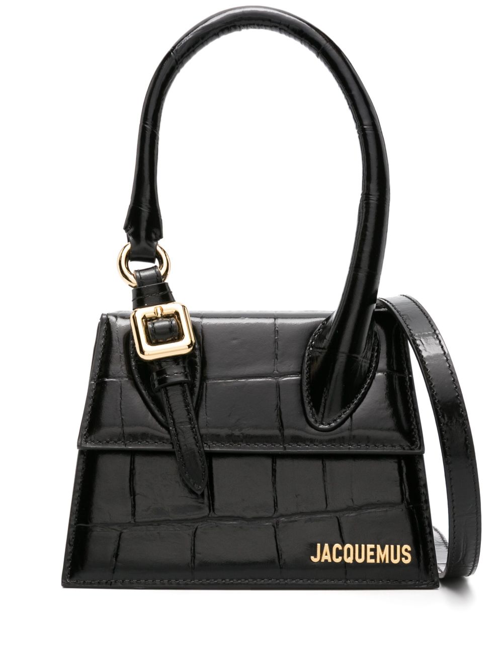 Jacquemus Le Chiquito Moyen Boucle 手提包 - 黑色