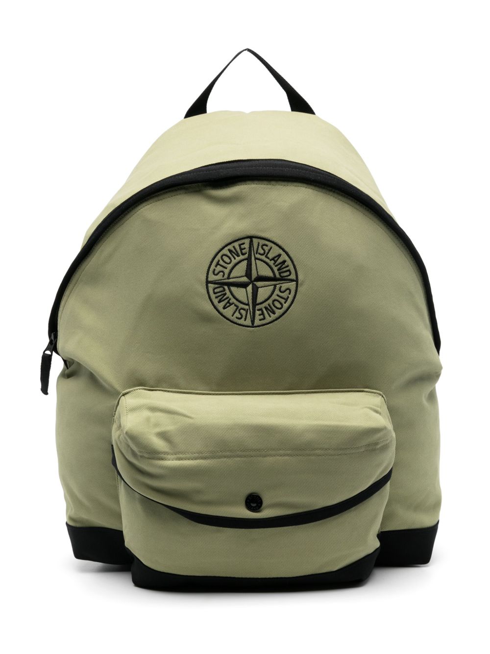 Stone Island Junior 罗盘图案双肩包 - 绿色