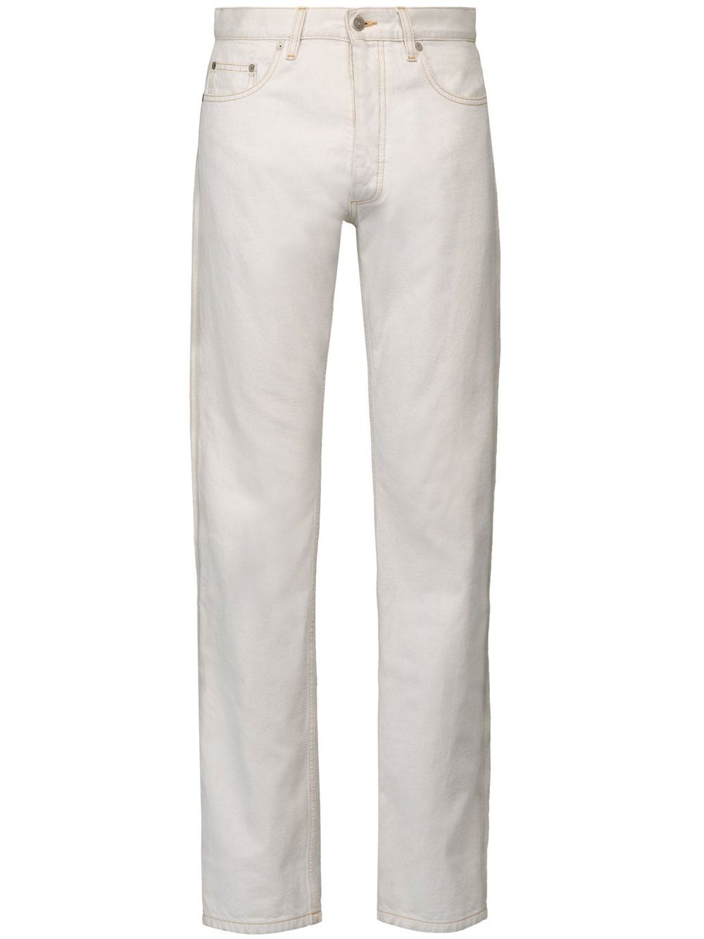 Maison Margiela Selvedge 直筒牛仔裤 - 中性色