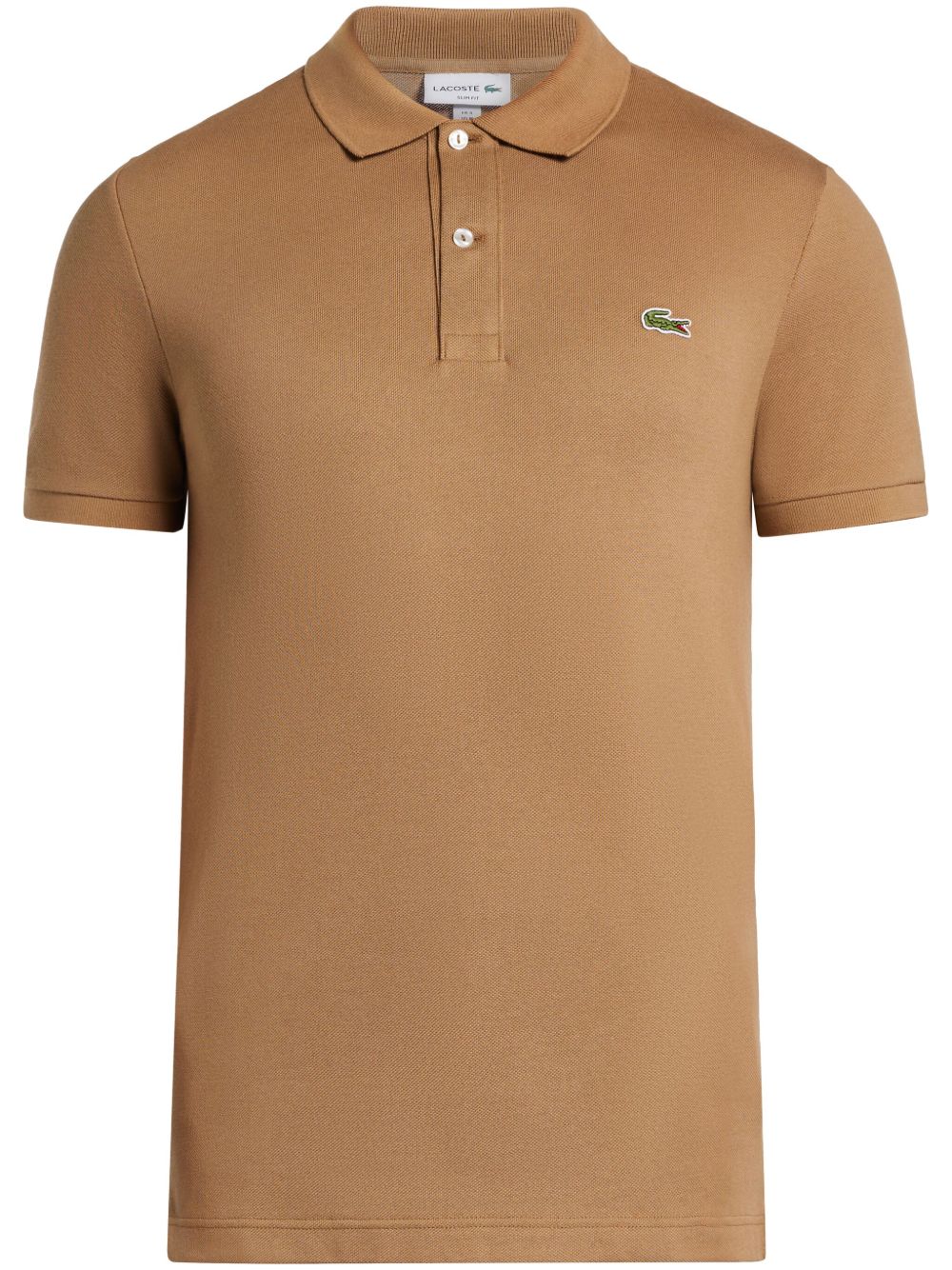 Lacoste 标贴polo衫 - 褐色