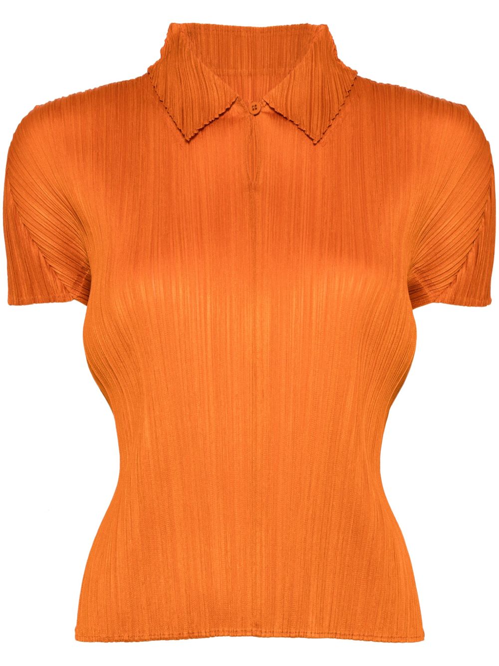 Pleats Please Issey Miyake Monthly Colors April 上衣 - 橘色