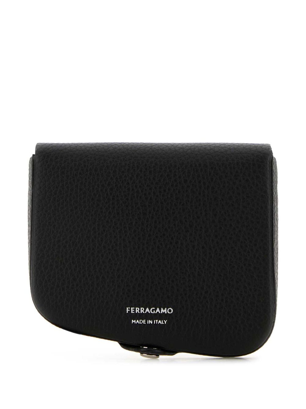 Ferragamo 皮质零钱包 - 黑色