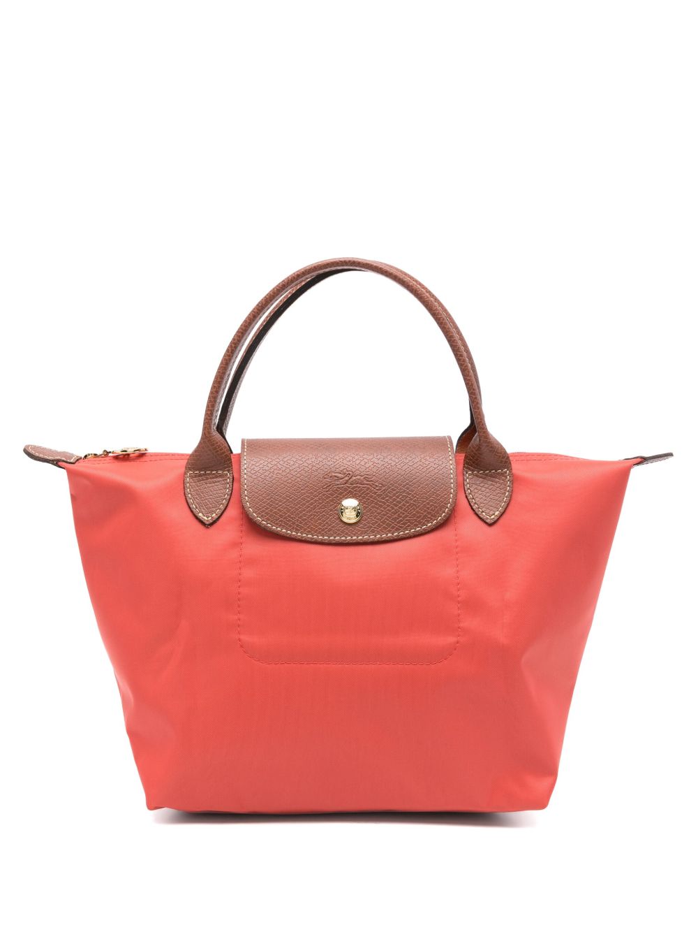 Longchamp Le Pliage Original 小号手提包 - 红色