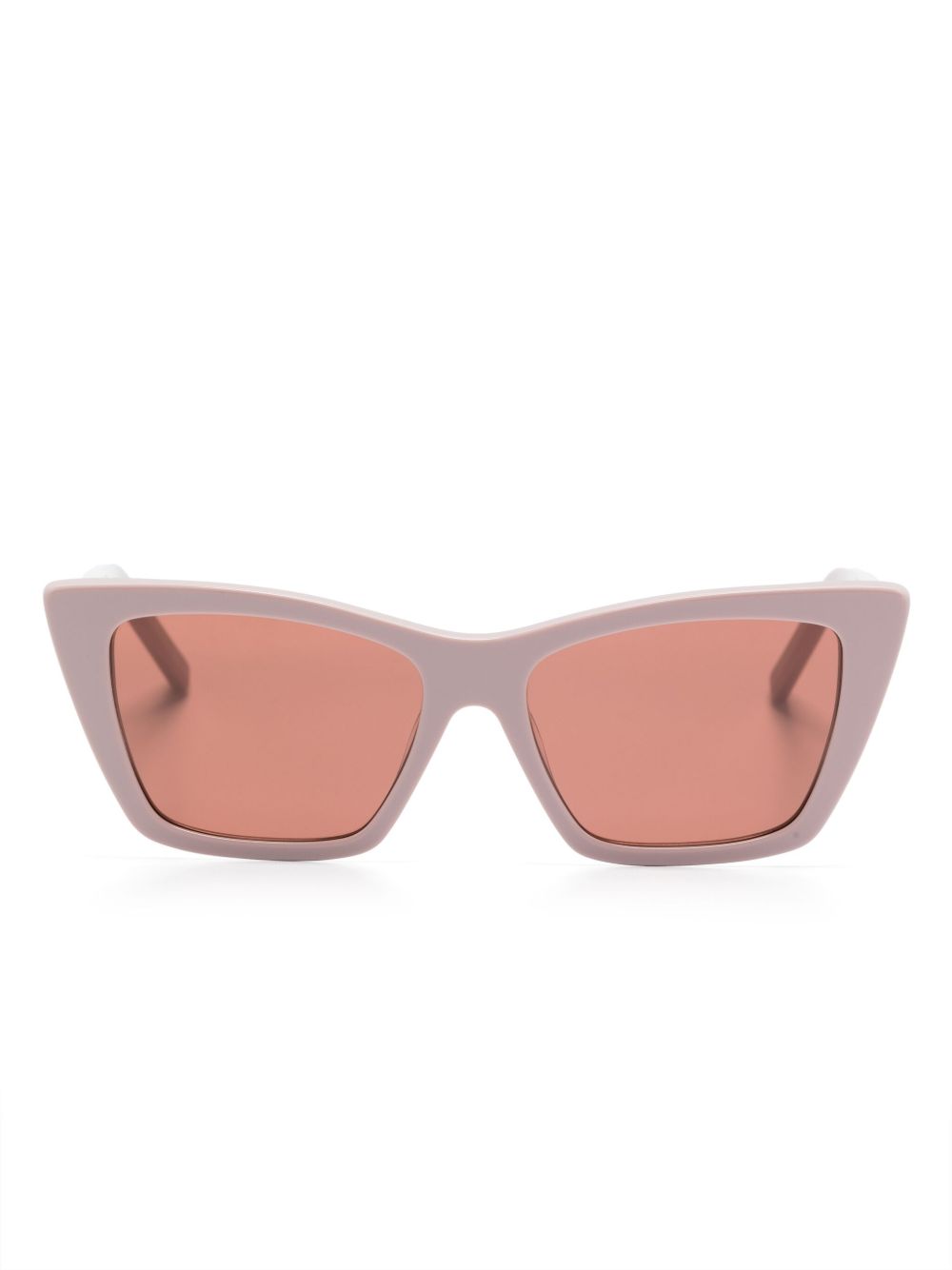 Saint Laurent Eyewear 蝴蝶形镜框太阳眼镜 - 粉色
