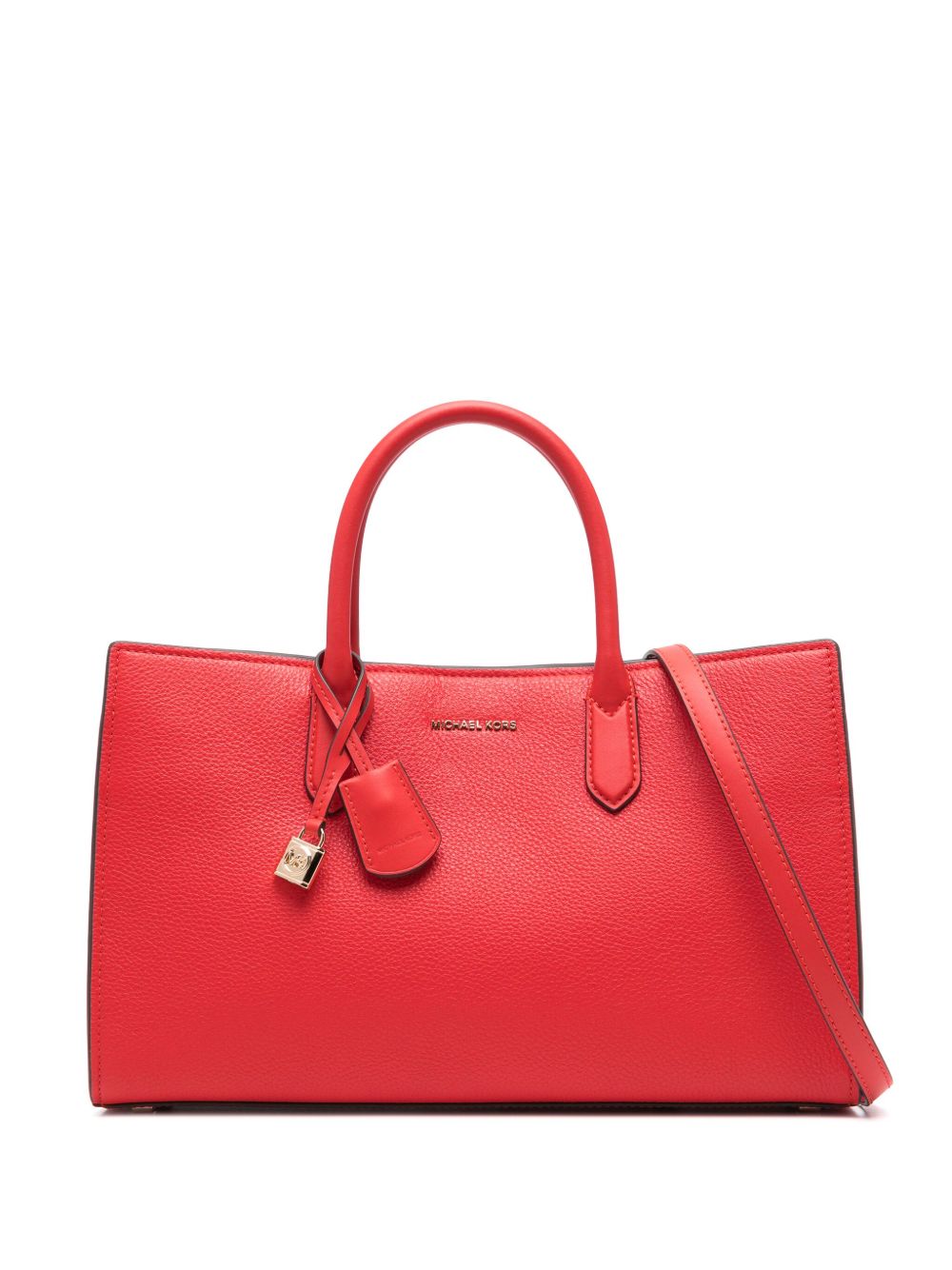Michael Michael Kors Scarlett 中号手提包 - 红色