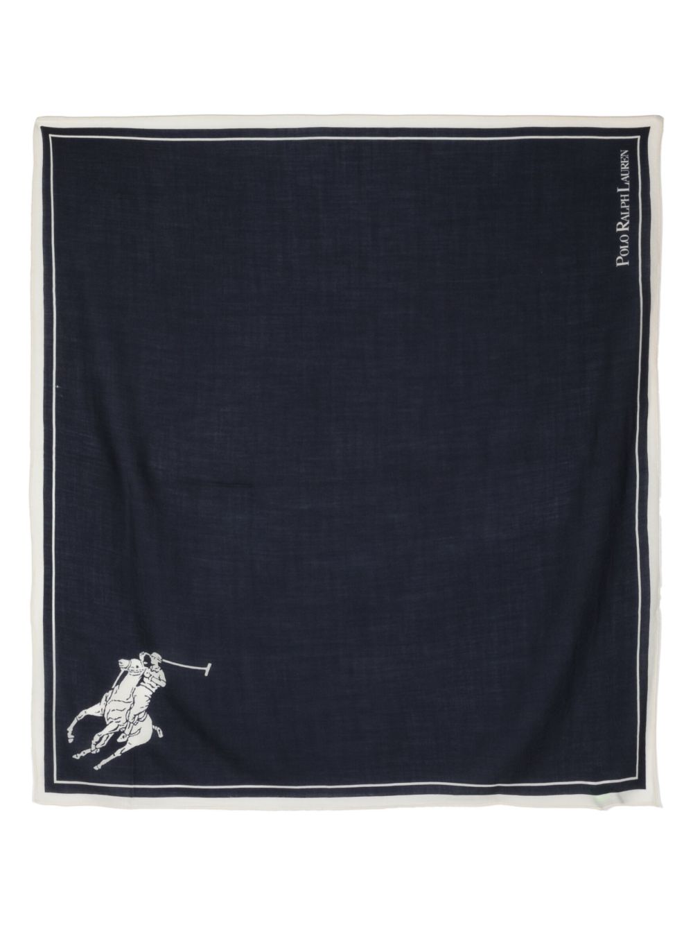 Polo Ralph Lauren Polo Pony 羊毛围巾 - 蓝色
