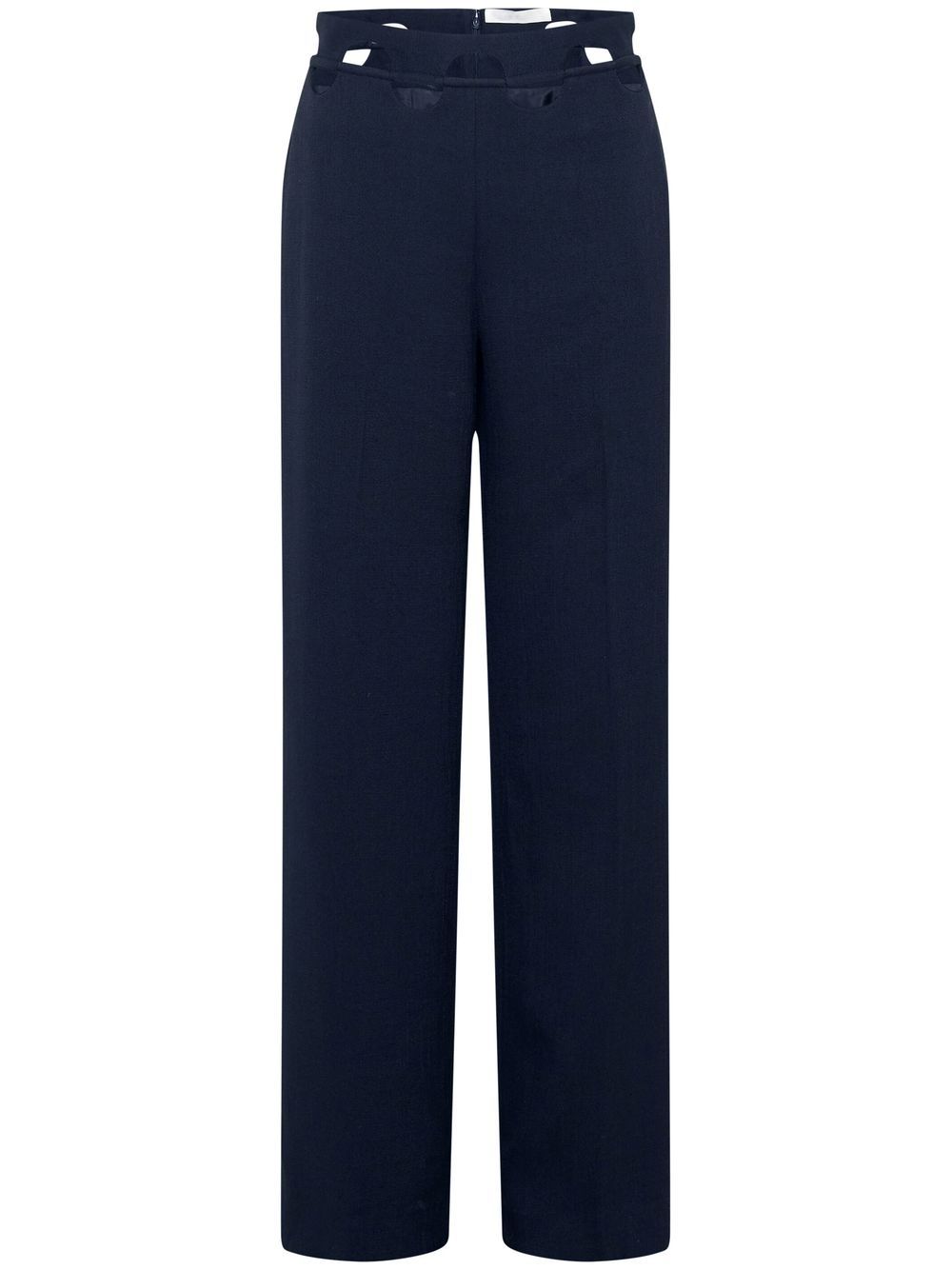Dion Lee 铰缝直筒长裤 - 黑色