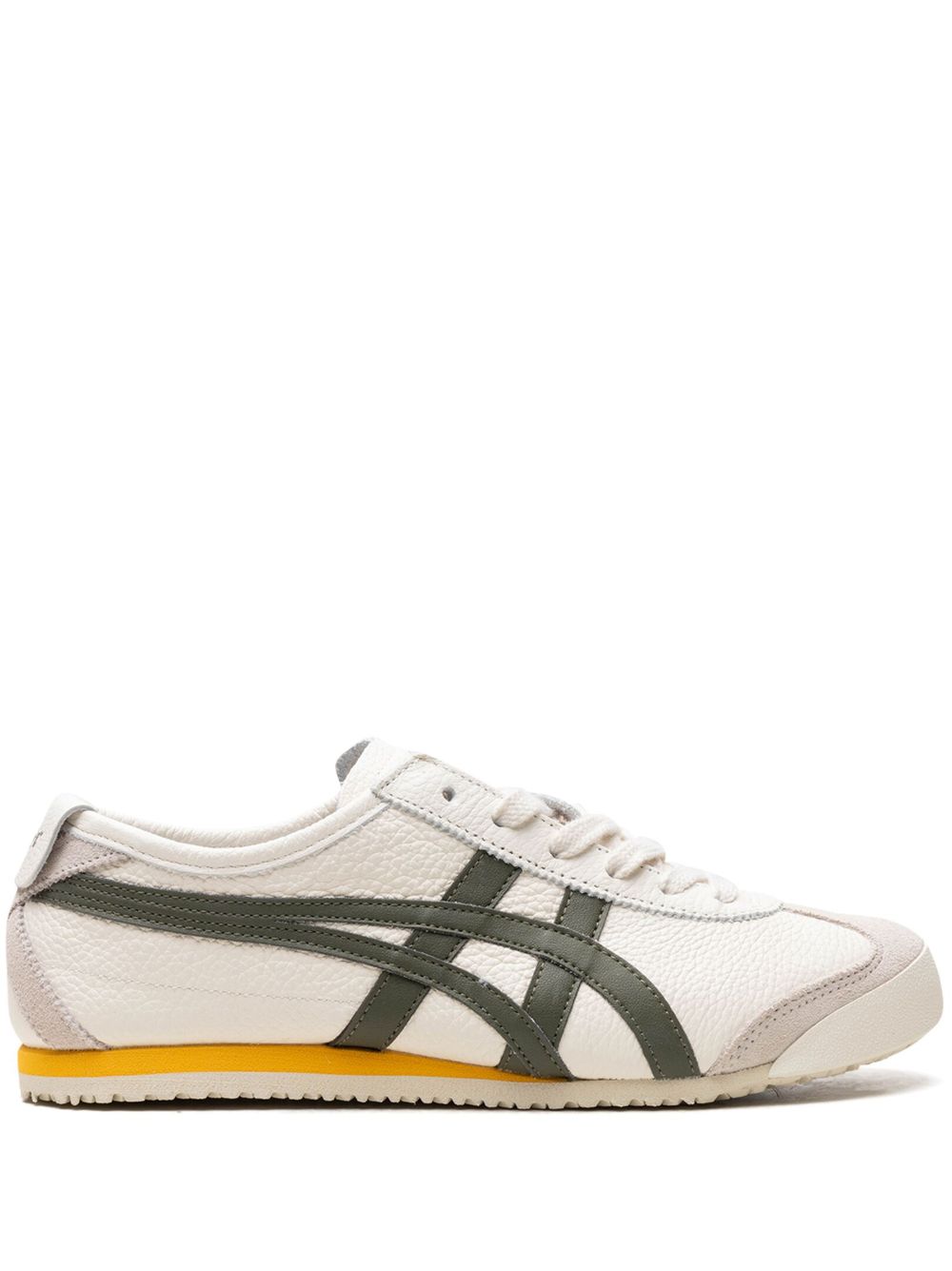 Onitsuka Tiger Mexico 66 White/Beige/Green 运动鞋 - 白色
