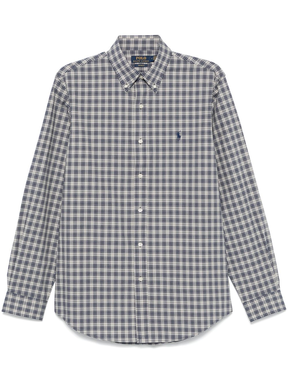 Polo Ralph Lauren 格纹府绸衬衫 - 蓝色