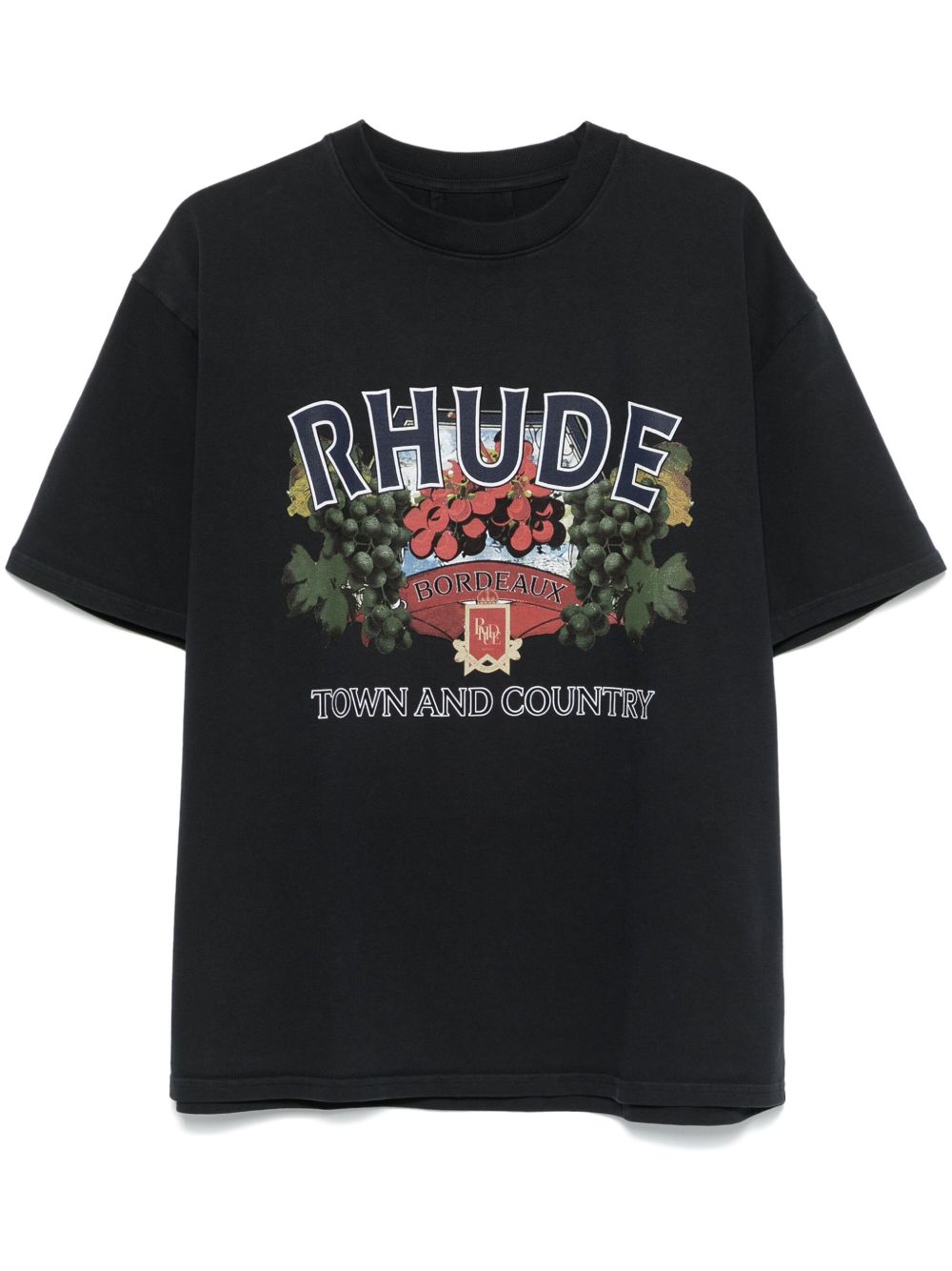 RHUDE Town and Country T恤 - 黑色